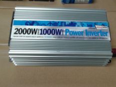 Large size 2000W 1000W Power Inverter rrp £89.99