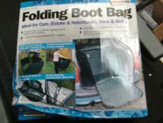 2  x folding boot bags - new in original packaging