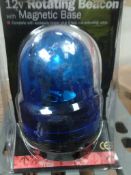 12V Rotataing beacon with magnetic base