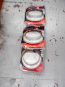 QTY 3	WIRELESS LINKABLE SMOKE DETECTORS	(All items are brand new, in box surplus trade stocks.