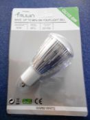 QTY 50	GU10 6W 3000K WARMWHITE LED 50X79MM LONG	(All items are brand new, in box surplus trade