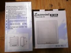 QTY 2	9 INCH 230MM WINDOW WALL EXTRACTOR FANS	(All items are brand new, in box surplus trade stocks.