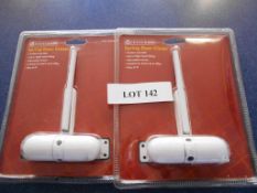 QTY 1	PACK 	OF 2	DOOR	CLOSURES	(All items are brand new, in box surplus trade stocks.  Orders can be