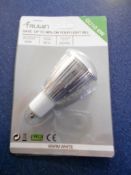 QTY  60	GU10 6W 3000K WARMWHITE LED 50X69MM LONG	DIMMABLE	(All items are brand new, in box surplus