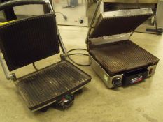 2 x electric contact grills - No Reserve