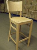 5 x Contract Quality Bar Stools
Solid Beech Wood
RFU
Ready to be finished / painted and