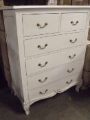 BAROQUE French Provincial 6 Drawer Tall Boy - White
Beautiful piece of solid furniture to compliment