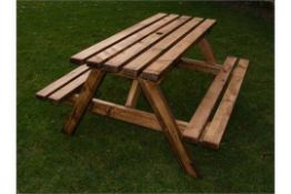 Supreme Range of Contract Quality Garden Benches 6 seater Robust - strong and built to last Made