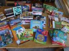 Large qty of mixed books. Educational, reference, fiction, childrens.
