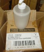72 NEW SOAP DISPENSERS, CAN BE USED FOR OTHER APPLICATIONS. RRP. Approx. £1.99 EACH. Can post at the