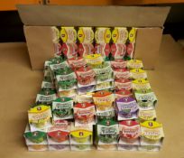 Gel AIR FRESHENERS 32 Packs Of 6 Mixed Fragrances (192 Air Fresheners Total) New & Unused