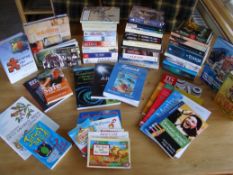 Large qty of mixed books. Educational, reference, fiction, childrens.