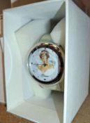 6 X LADY DIANA LENICUR COLLECTORS LIMITED EDITION WRIST WATCHES, ALL IN THERE OWN CASE BEAUTIFUL