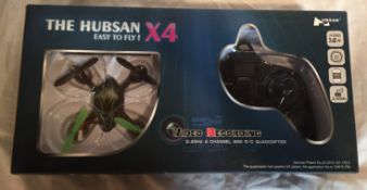 Hubsan X4 Mini Quadcopter with Camera Recording- Latest 6-axis flight control system with adjustable