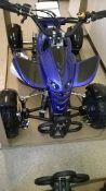 1xBRAND NEW 49CC MINI OFF ROAD PETROL BLUE QUAD BIKE BOXED. It is a great quad bike for a
