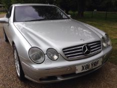 2000/X MERCEDES CL500 76,000 MILES MOT TILL APRIL 2016 GREY LEATHER EVERYTHING ELECTRIC