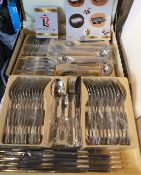 BRAND NEW 72 PC CUTLERY SET - Briefcase included_ top quality cutlery set with fancy briefcase.  RRP