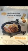 Multi- Function electric Cooker - Convenient and Easy to use cooker to fry, sauté, braise, brown and