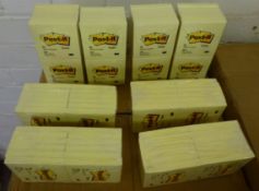 96 x 3M Post It Note PADS Individually Wrapped Size 76mm x 76mm. Each pad contains 100 sheets. New &