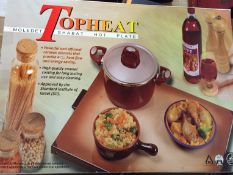 TOP HEAT - Sabbath Hot Plate - Made In israel - UK Plug -RRP £179.99 Powerful and effcient ceramic