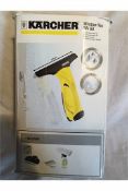 Karcher Window Vac _  RRP £79.99__Customer return_Boxed_Unchecked. NO VAT ON THIS ITEM