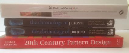 A collectoin of Books on Textiles 1 x Material Connexion by George Beylerian/1 x 20th Century