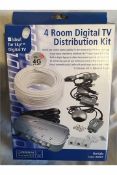 BRAND NEW SLX 4 Room Sky Distribution Kit - RRP £49.99_Watch and control digital satellite TV (for