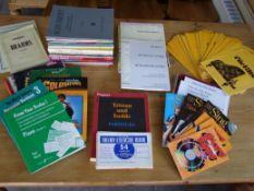 Large qty of music books and sheet music. Ex music shop stock