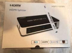 3 Way HDMI Switch with Remote_ Connects multiple HD sources (HD set-top box, HDMI DVD player, HD