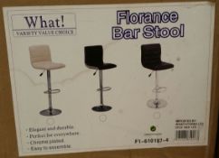4x FLORANCE BAR STOOL