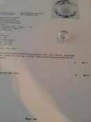 Natural kunzite measuring 17-17x11.05 eye clean