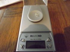 An old moine cut 0.74 carat Diamond, as seen through a 30x Microscope