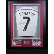 Signed  Ronaldo Real Madrid shirt. Comes with COA.