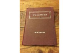 M M Walter Woodwork c1967 - Hard Back