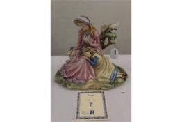 A Beautiful piece of Copodimonte Porcelain called 