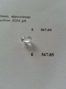 Natural aquamarine, approximate weight of 1.04 ct, clarity is VVS