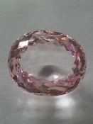 Natural Kunzite, approximate weight of 30.96 ct