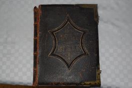 A very rare & collectable Illustrated National Family Holy Bible Circa 1840