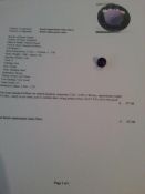 Natural loose amethyst weight of 5.98 ct eye clean