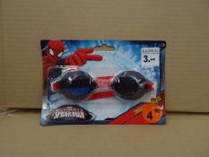 8 x Marvel Spiderman Swimming Goggles. Brand new and Packaged. RRP £11.99 Each, Total RRP Value £