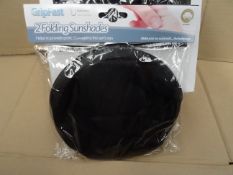 288 x Gripfast 2 Folding Sun Shades. Helps to provide protection against the sun's rays. High