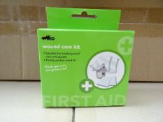 216 x Wound Care Kits. Suitable for treating small cuts & grazes. Handy Pocket Sized Kit.  Brand new