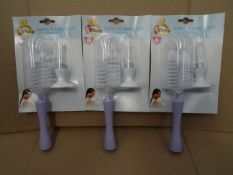 144 x Bruin Bottle & Teat Brush with suction base. Dishwasher Safe. Brush tip makes ideal teat