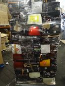 1 x Extra Large Pallet Approx 7 foot high (HV5) To contain 203 items of Russell Hobbs Kettles, Irons