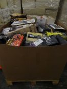 1 x Large Pallet Approx 4 foot high (R20) to contain a large quantity of various items such as: