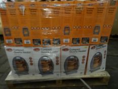 1 x Large Pallet Approx 4 foot high (R17) to contain 74 x Quest 800 Watt Compact Quartz Heaters. 2