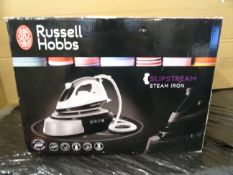 1 x Russell Hobbs SlipStream Steam Iron. Extra Large 1000ml Water Tank, 1800W, Continuous film,