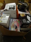 1 x Large Pallet Approx 4 foot high (R42) to contain a large quantity of various items:russell hobbs