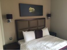 1 x HEADBOARD, DEEP UPHOLSTERED
160CM WIDE X 84CM HIGH