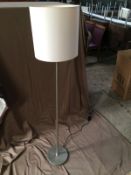 5 x STALL LAMP, BRUSHED STEEL. CONTEMP
157CM HIGH